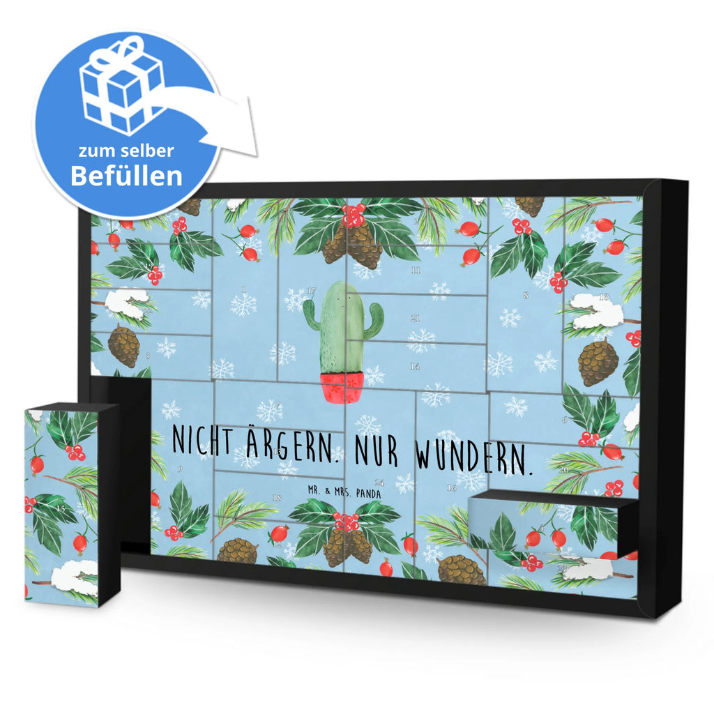 Befüllbarer Adventskalender Kaktus Wut Befüllbarer Adventskalender, Adventskalender zum selbst befüllen, Kaktus, Kakteen, ärgern, Büro, Schule, Büroalltag, Chefin, Kollege, Kollegin, wütend