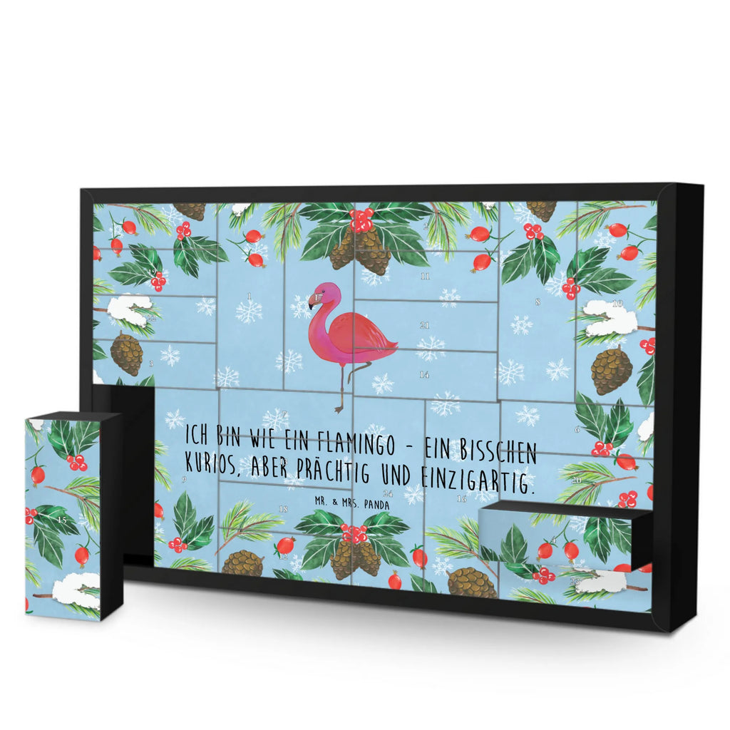 Befüllbarer Adventskalender Flamingo Classic Befüllbarer Adventskalender, Adventskalender zum selbst befüllen, Flamingo, Einzigartig, Selbstliebe, Stolz, ich, für mich, Spruch, Freundin, Freundinnen, Außenseiter, Sohn, Tochter, Geschwister