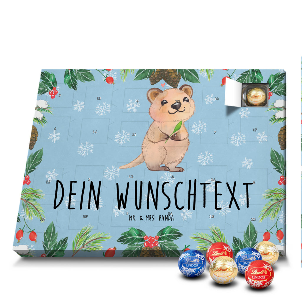 Personalisierter Kugel Markenschokolade Adventskalender Quokka Happy Personalisierter Kugel Markenschokolade Adventskalender, Tiermotive, Gute Laune, lustige Sprüche, Tiere, Quokka, Verschieben, Aufschieberitis, Lustiger Spruch, Niedliches Tier, Dinge erledigen