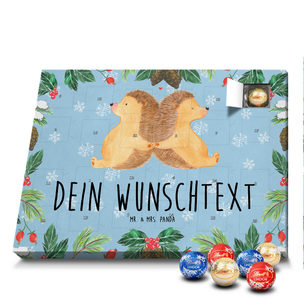 Personalisierter Kugel Markenschokolade Adventskalender Igel händchenhaltend Personalisierter Kugel Markenschokolade Adventskalender, Liebe, Partner, Freund, Freundin, Ehemann, Ehefrau, Heiraten, Verlobung, Heiratsantrag, Liebesgeschenk, Jahrestag, Hocheitstag, Igel, Igelliebe, Hand in Hand, Liebesbeweis, große Liebe, Liebesbotschaft, Hochzeit, Lieblingsmensch, Gemeinsamkeit, Love, Geschenk für zwei