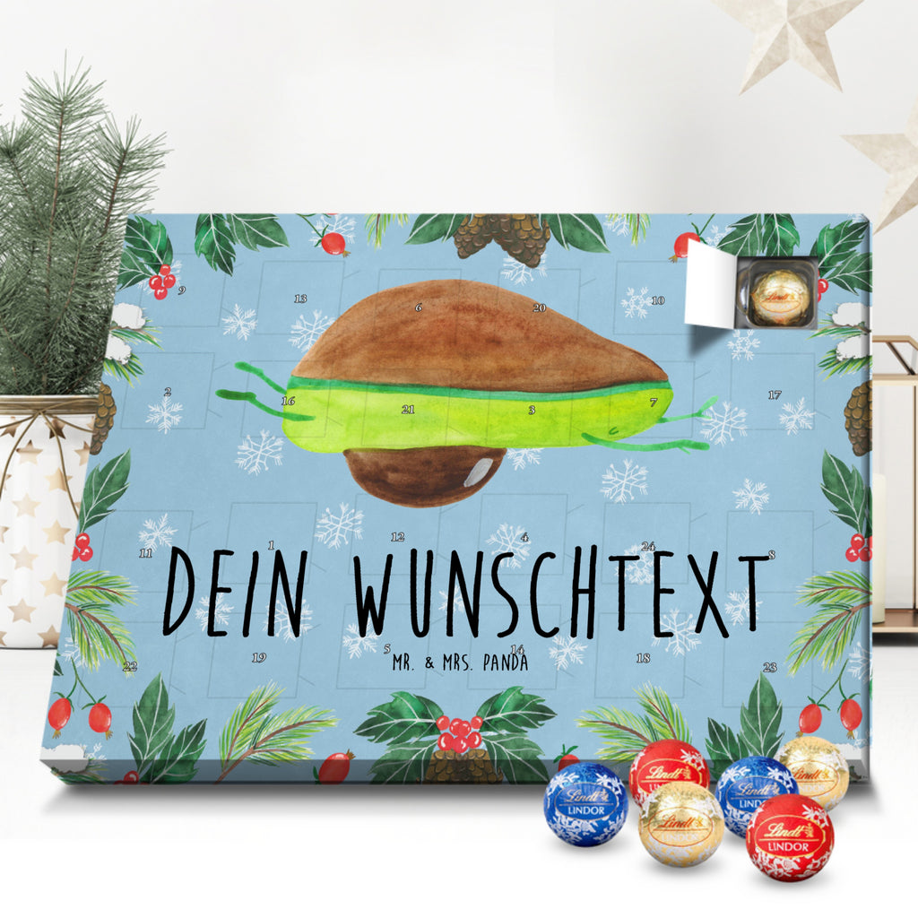 Personalisierter Kugel Markenschokolade Adventskalender Avocado Yoga Personalisierter Kugel Markenschokolade Adventskalender, Avocado, Veggie, Vegan, Gesund, Avocado Yoga Vegan