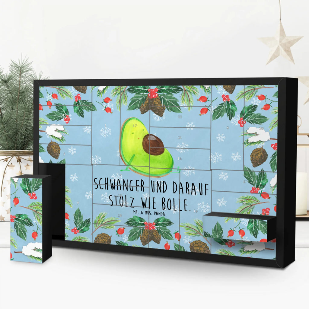 Befüllbarer Adventskalender Avocado Schwangerschaft Befüllbarer Adventskalender, Adventskalender zum selbst befüllen, Avocado, Veggie, Vegan, Gesund, schwanger, Schwangerschaft, Babyparty, Babyshower