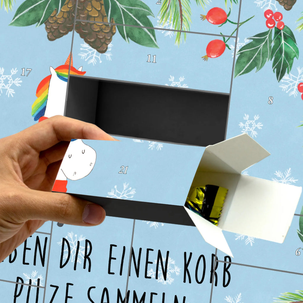 Befüllbarer Adventskalender Einhorn Pilz Befüllbarer Adventskalender, Adventskalender zum selbst befüllen, Einhorn, Einhörner, Einhorn Deko, Pegasus, Unicorn, Pilze, Pilzsammler, Motivation, Spruch, Liebeskummer