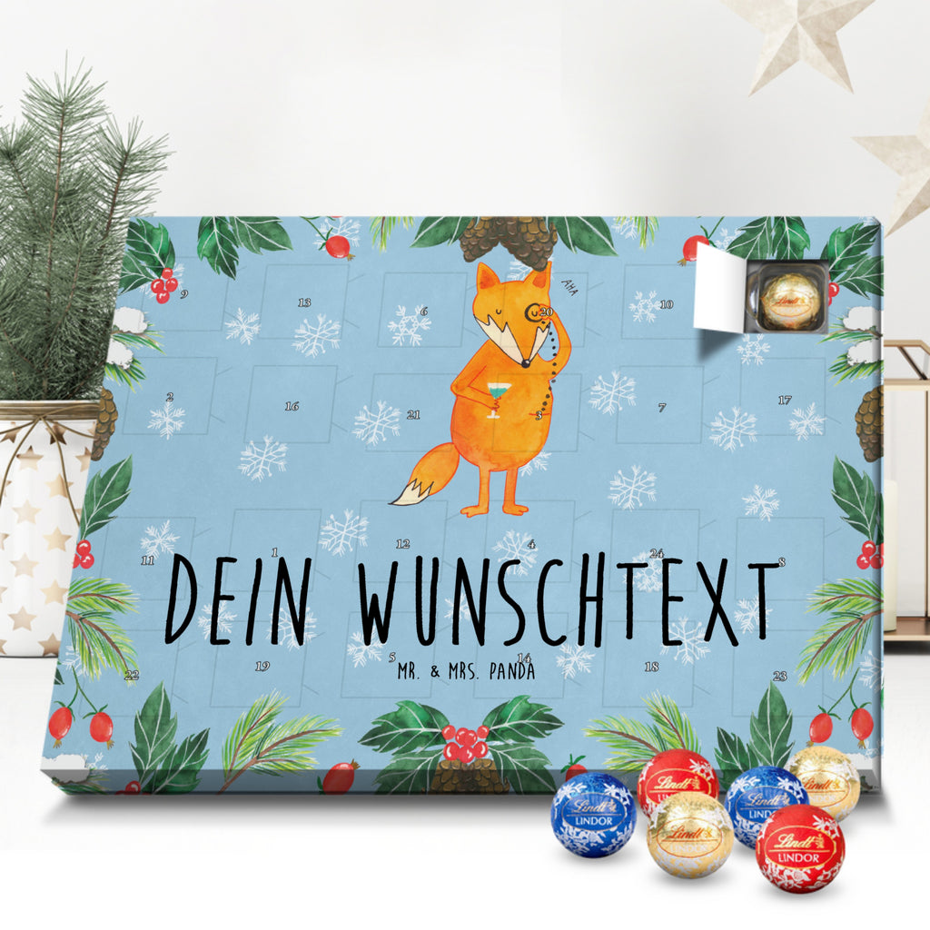 Personalisierter Kugel Markenschokolade Adventskalender Fuchs Lord Personalisierter Kugel Markenschokolade Adventskalender, Fuchs, Füchse, tröstende Worte, Spruch lustig, Liebeskummer Geschenk, Motivation Spruch, Problemlösung