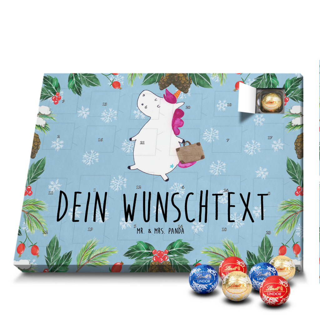 Personalisierter Kugel Markenschokolade Adventskalender Einhorn Koffer Personalisierter Kugel Markenschokolade Adventskalender, Einhorn, Einhörner, Einhorn Deko, Pegasus, Unicorn, unicorn, Koffer, Verreisen, Reise, Gepäck, Abenteuer, Erwachsen, Kind, albern, Spaß, lustig, witzig