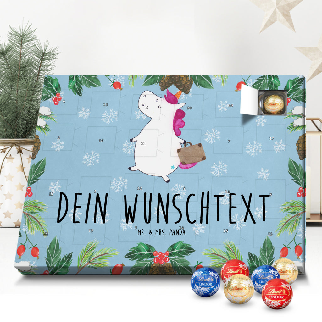 Personalisierter Kugel Markenschokolade Adventskalender Einhorn Koffer Personalisierter Kugel Markenschokolade Adventskalender, Einhorn, Einhörner, Einhorn Deko, Pegasus, Unicorn, unicorn, Koffer, Verreisen, Reise, Gepäck, Abenteuer, Erwachsen, Kind, albern, Spaß, lustig, witzig