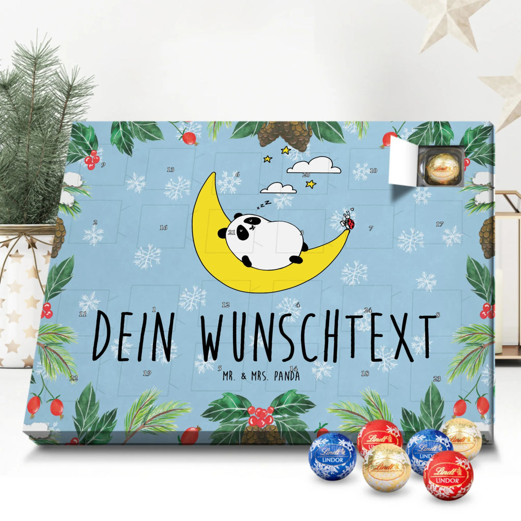 Personalisierter Kugel Markenschokolade Adventskalender Panda Easy Personalisierter Kugel Markenschokolade Adventskalender