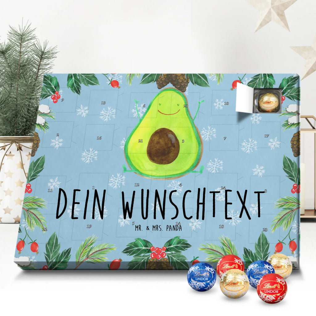 Personalisierter Kugel Markenschokolade Adventskalender Avocado Glücklich Personalisierter Kugel Markenschokolade Adventskalender, Avocado, Veggie, Vegan, Gesund, Chaos