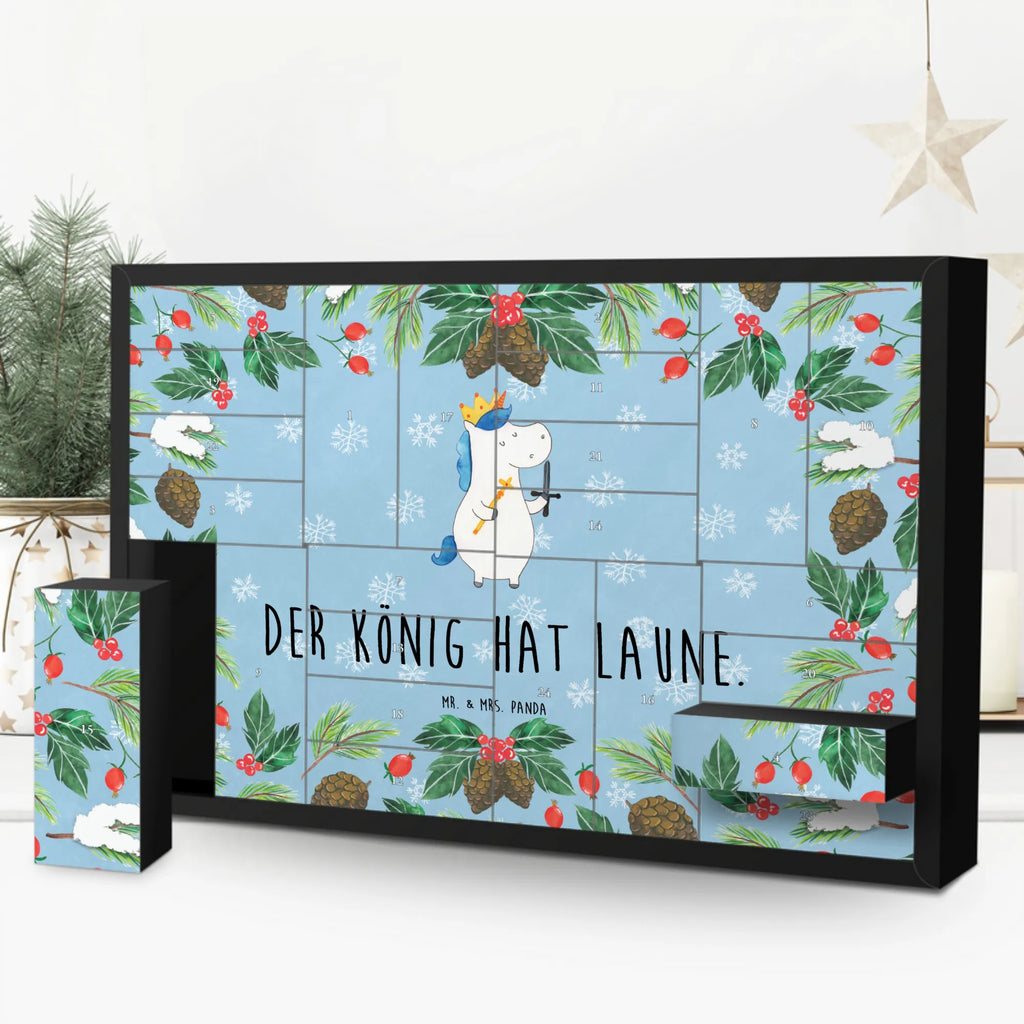 Befüllbarer Adventskalender Einhorn König mit Schwert Befüllbarer Adventskalender, Adventskalender zum selbst befüllen, Einhorn, Einhörner, Einhorn Deko, Pegasus, Unicorn, König, Ritter, Mittelalter