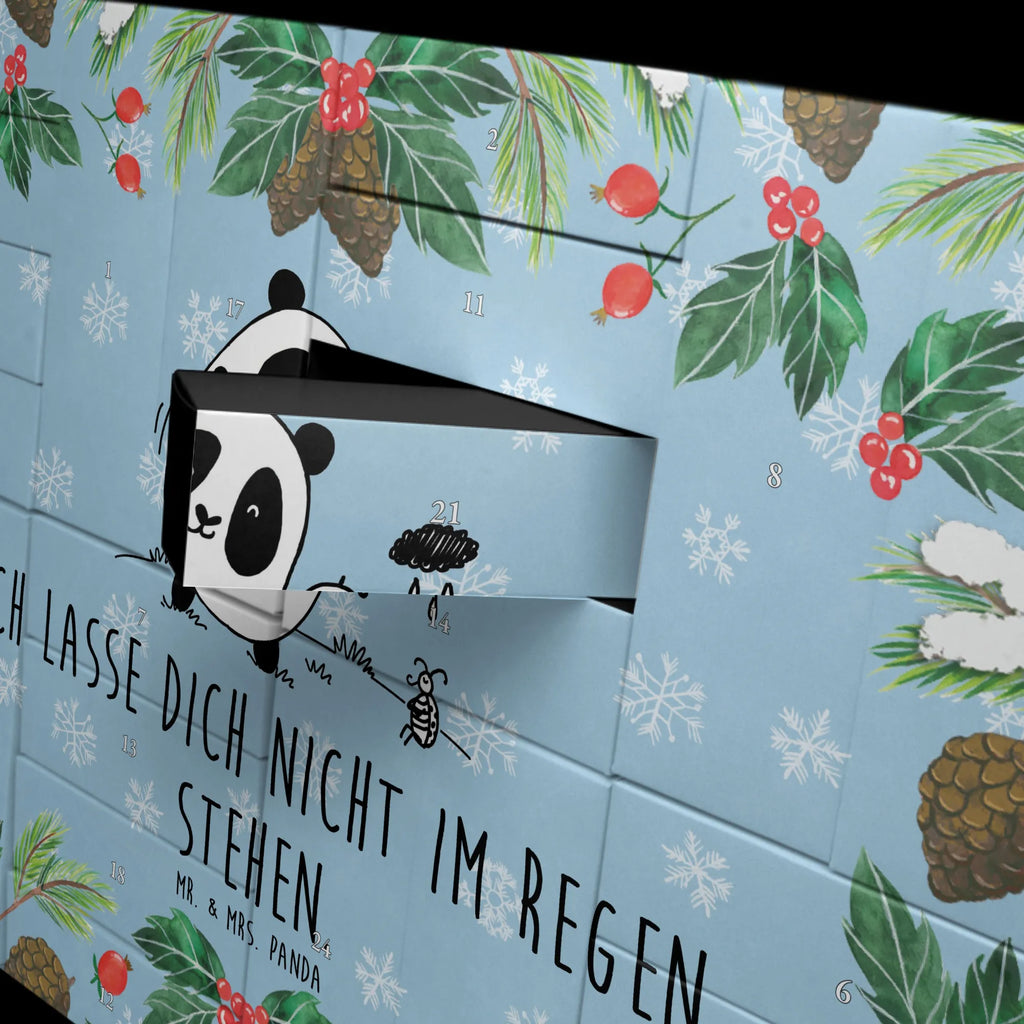 Befüllbarer Adventskalender Panda Zusammenhalt Befüllbarer Adventskalender, Adventskalender zum selbst befüllen