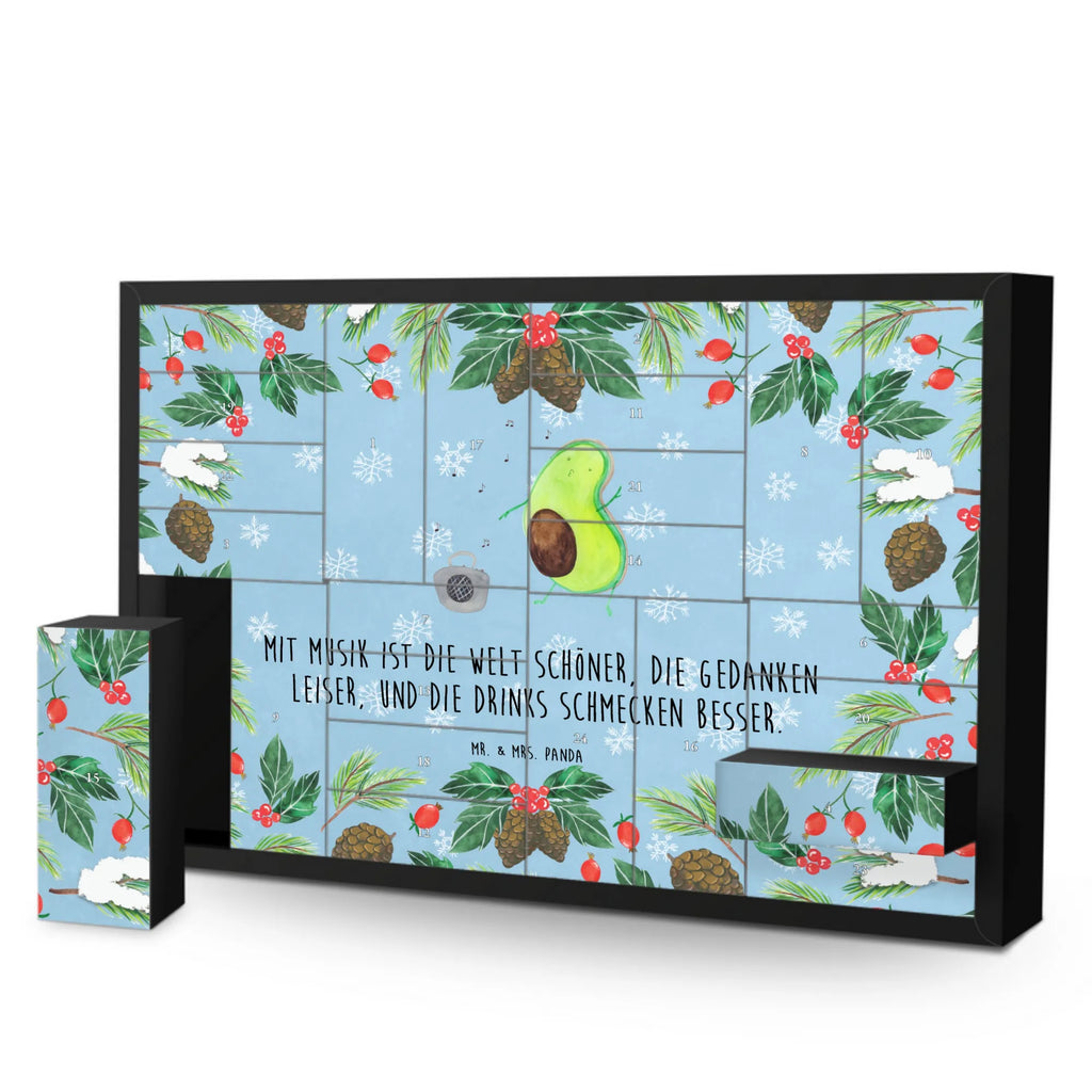 Befüllbarer Adventskalender Avocado Tanzen Befüllbarer Adventskalender, Adventskalender zum selbst befüllen, Avocado, Veggie, Vegan, Gesund