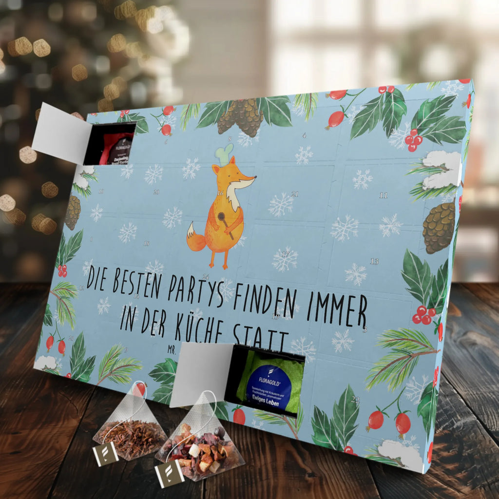 Tee Adventskalender Fuchs Koch Adventskalender, Kerzen Adventskalender, Duftkerzen Adventskalender, Fuchs, Füchse, Koch Geschenk, Küche Spruch, Küche Deko, Köche, Bäcker, Party Spruch, Spruch lustig, witzig