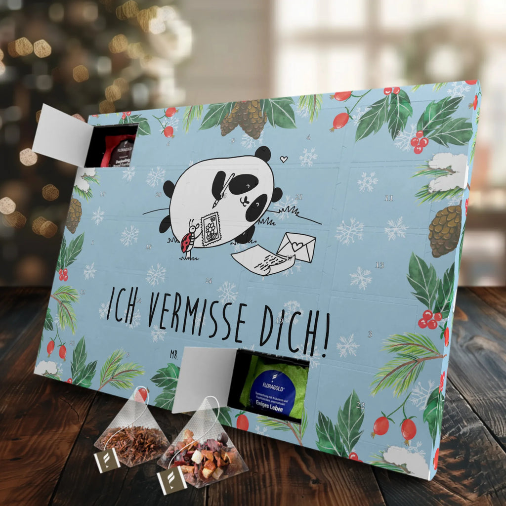 Tee Adventskalender Panda Vermissen Adventskalender, Kerzen Adventskalender, Duftkerzen Adventskalender