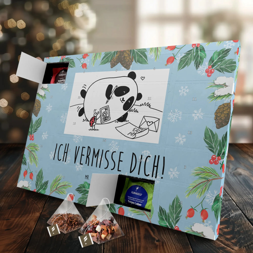 Tee Adventskalender Panda Vermissen Adventskalender, Kerzen Adventskalender, Duftkerzen Adventskalender