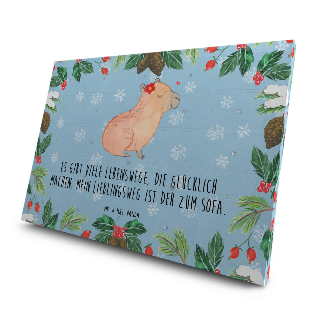 Tee Adventskalender Capybara Blume Adventskalender, Kerzen Adventskalender, Duftkerzen Adventskalender, Tiermotive, Gute Laune, lustige Sprüche, Tiere, Capybara