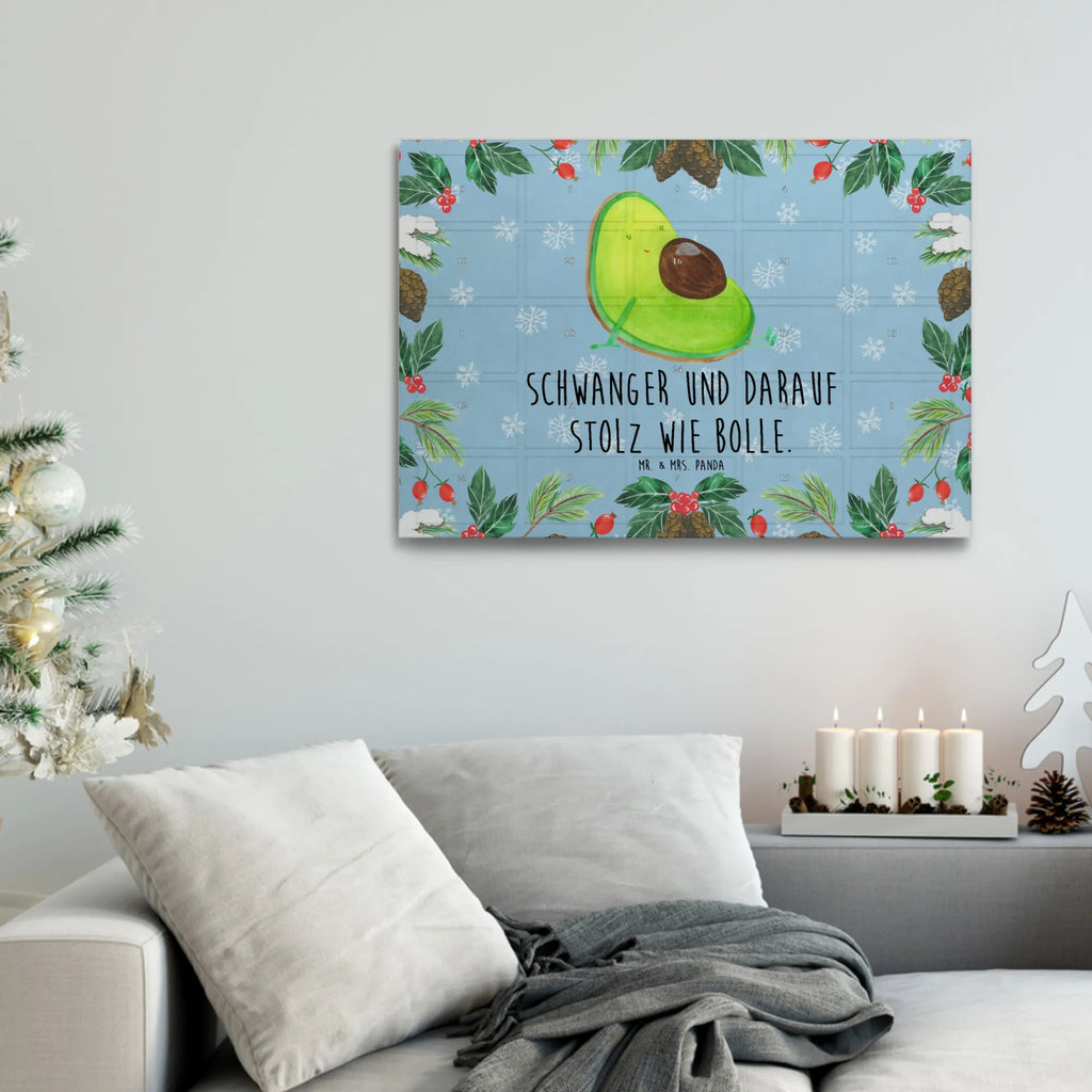 Tee Adventskalender Avocado Schwangerschaft Adventskalender, Kerzen Adventskalender, Duftkerzen Adventskalender, Avocado, Veggie, Vegan, Gesund, schwanger, Schwangerschaft, Babyparty, Babyshower