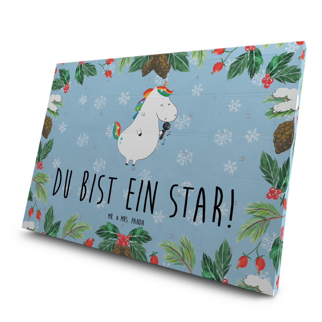 Tee Adventskalender Einhorn Sänger Adventskalender, Kerzen Adventskalender, Duftkerzen Adventskalender, Einhorn, Einhörner, Einhorn Deko, Pegasus, Unicorn, Glitzer, Konfetti, Party, Geburtstag, Feier, Fest, Disco, Sängerin, Sänger, Freundin