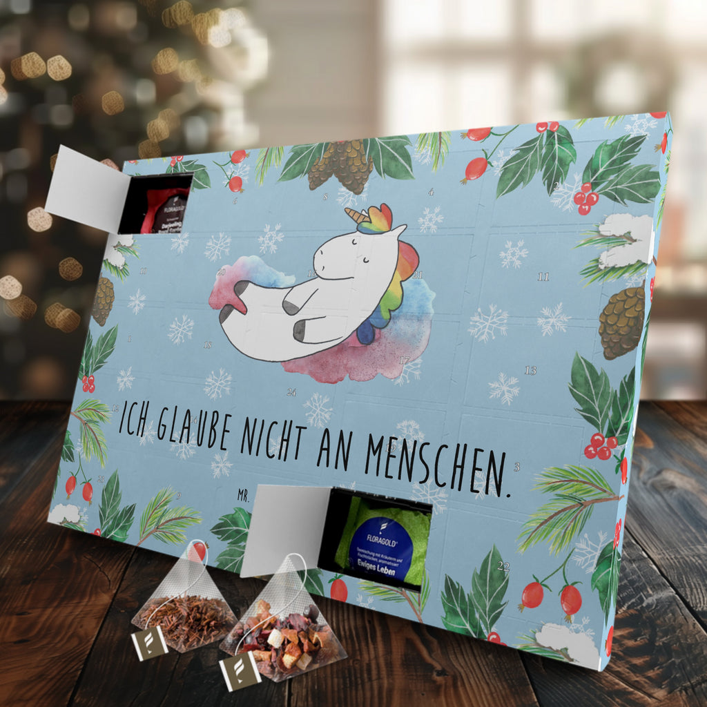 Tee Adventskalender Einhorn Wolke 7 Adventskalender, Kerzen Adventskalender, Duftkerzen Adventskalender, Einhorn, Einhörner, Einhorn Deko, Pegasus, Unicorn, verliebt, Menschen, witzig, lustig, Geschenk, Glaube, Realität, Lächeln