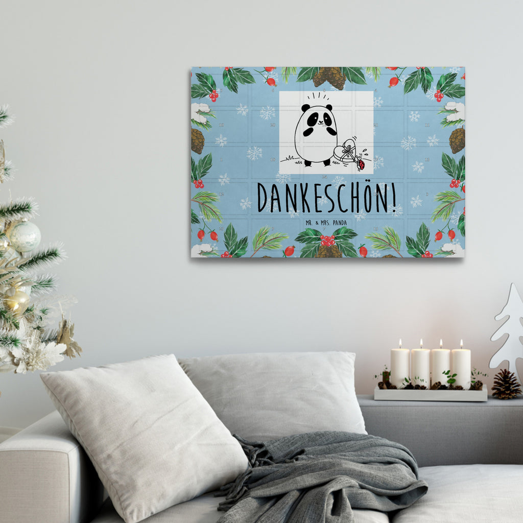 Tee Adventskalender Panda Dankeschön Adventskalender, Kerzen Adventskalender, Duftkerzen Adventskalender