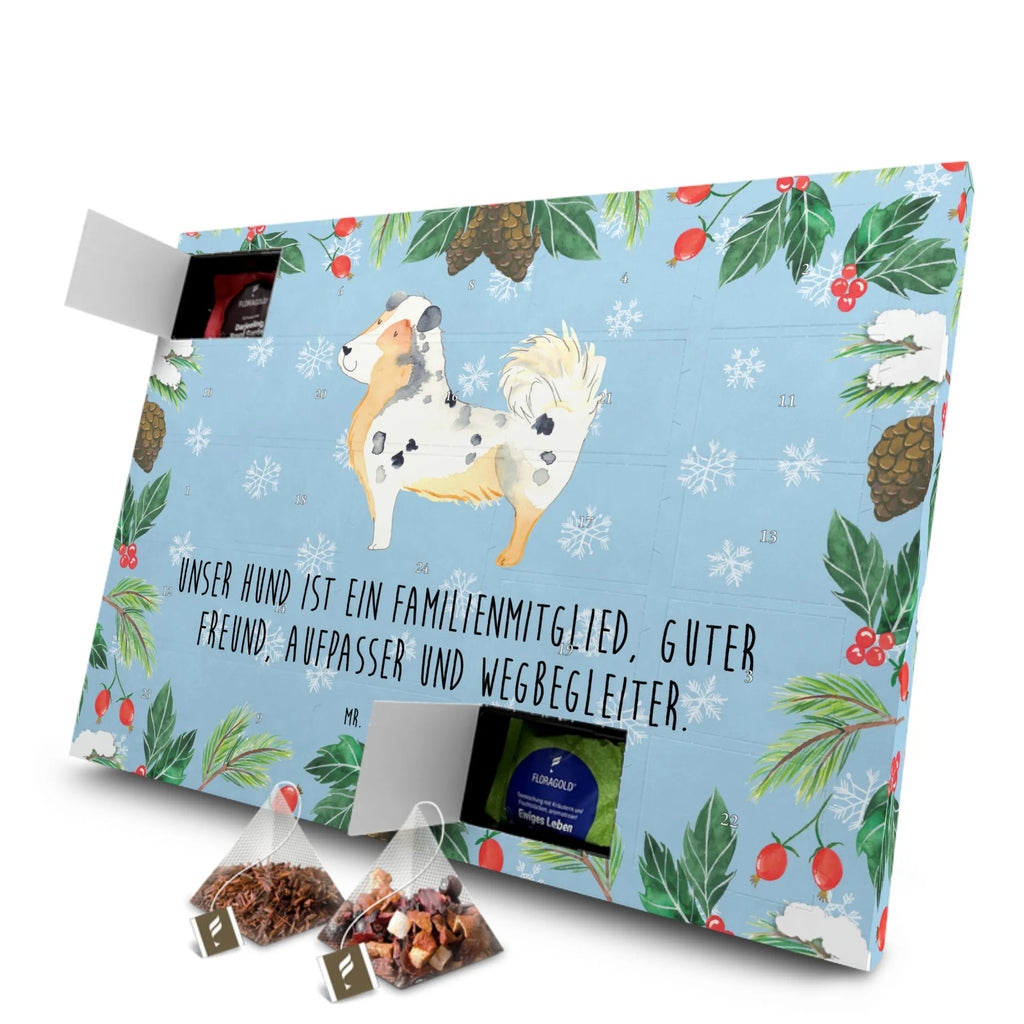 Tee Adventskalender Hund Australien Shepherd Adventskalender, Kerzen Adventskalender, Duftkerzen Adventskalender, Hund, Hundemotiv, Haustier, Hunderasse, Tierliebhaber, Hundebesitzer, Sprüche, Australien Shepherd, Shepherd, Hundeliebe, Familienhund, Spruch