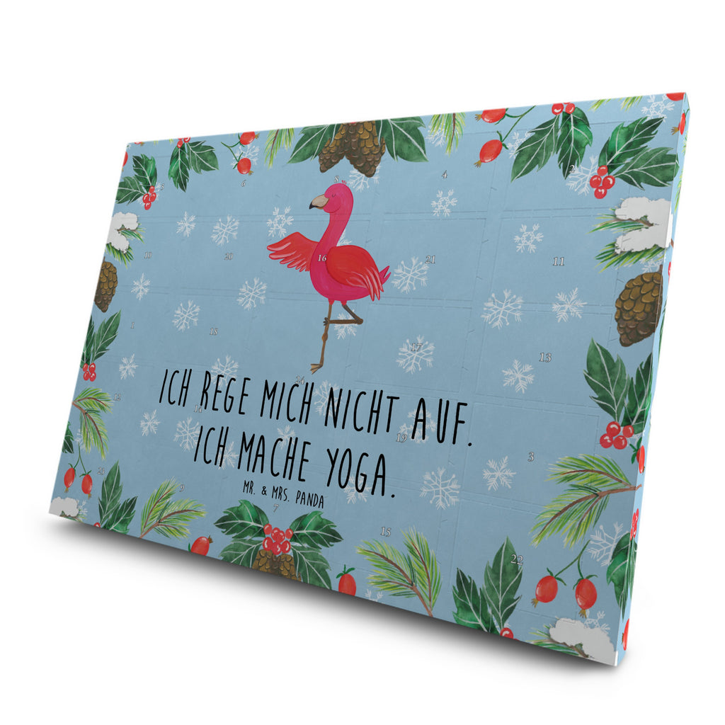 Tee Adventskalender Flamingo Yoga Adventskalender, Kerzen Adventskalender, Duftkerzen Adventskalender, Flamingo, Vogel, Yoga, Namaste, Achtsamkeit, Yoga-Übung, Entspannung, Ärger, Aufregen, Tiefenentspannung