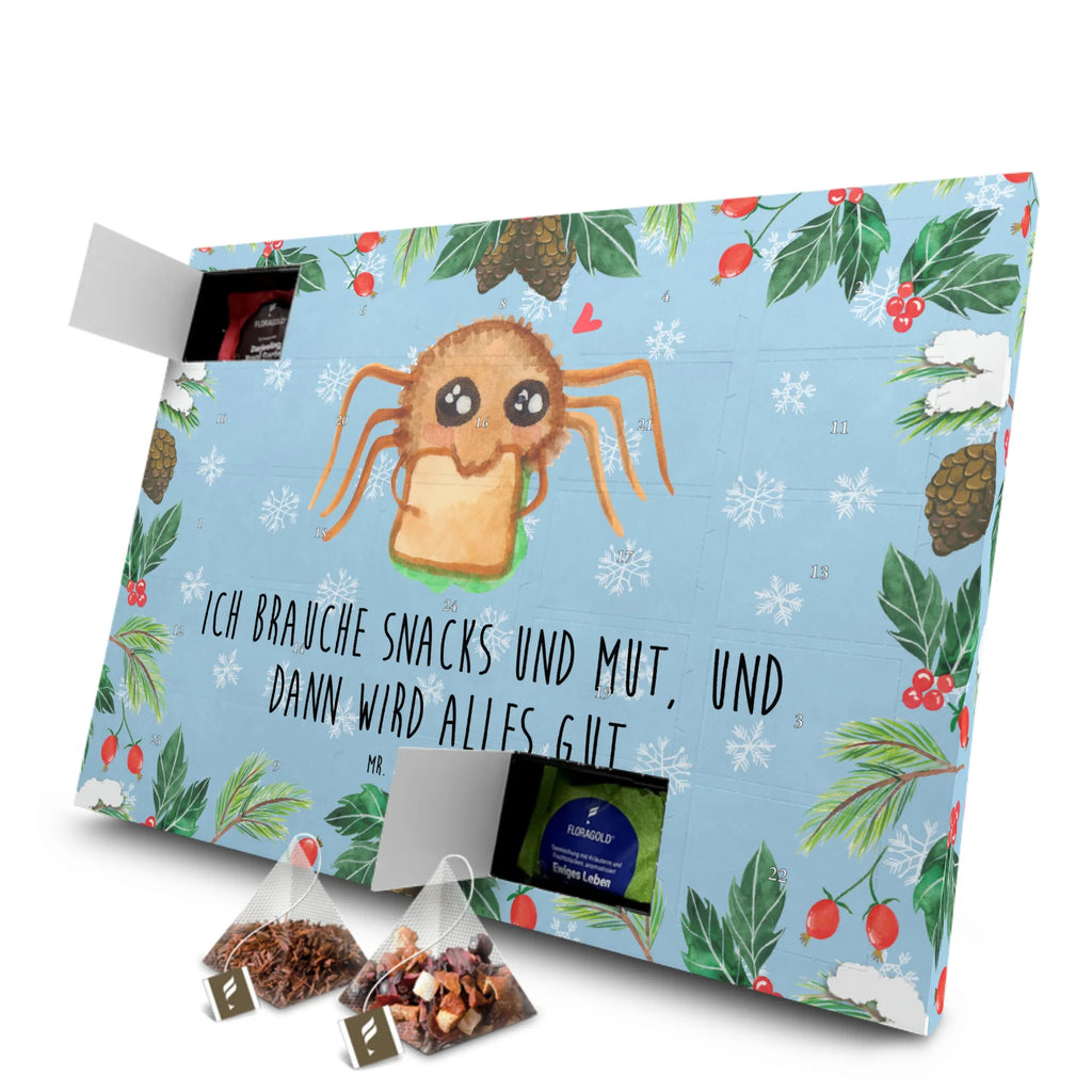 Tee Adventskalender Spinne Agathe Sandwich Adventskalender, Kerzen Adventskalender, Duftkerzen Adventskalender, Spinne Agathe, Spinne, Agathe, Videos, Merchandise, Glück, Mut, Hungrig, Verfressen, Lebensfreude, Alles wird gut, Hunger