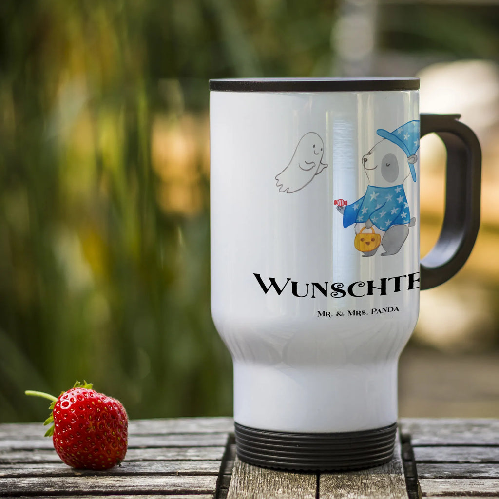 Personalisierter Thermobecher Panda Zauberer Personalisierter Thermobecher, Personalisierter To Go Becher, Personalisierte Thermotasse, Personalisierter Kaffeebecher, Personalisierter Isolierbecher, Thermobecher personalisieren, Thermobecher mit Namen, Thermobecher selbst gestalten, Wunschname, Spülmaschinenfest, Bedrucken, Isolierbecher mit Namen, Isolierbecher selbst gestalten, Thermotasse personalisieren, Thermotasse mit Namen, Halloween, Deko, Martinssingen, Dekoration, Geschenke, Schenken, Halloween Deko, Trick or Treat, Süßes sonst gibt's saures, Panda, Zauberer, Gespenst