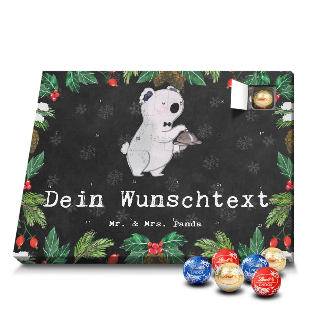 Personalisierter Kugel Markenschokolade Adventskalender Restaurantfachmann Leidenschaft Personalisierter Kugel Markenschokolade Adventskalender, Beruf, Ausbildung, Jubiläum, Abschied, Rente, Kollege, Kollegin, Geschenk, Schenken, Arbeitskollege, Mitarbeiter, Firma, Danke, Dankeschön