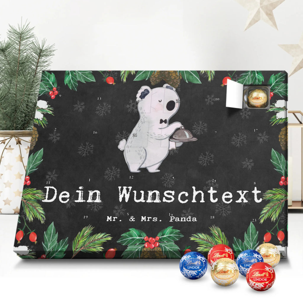 Personalisierter Kugel Markenschokolade Adventskalender Restaurantfachmann Leidenschaft Personalisierter Kugel Markenschokolade Adventskalender, Beruf, Ausbildung, Jubiläum, Abschied, Rente, Kollege, Kollegin, Geschenk, Schenken, Arbeitskollege, Mitarbeiter, Firma, Danke, Dankeschön