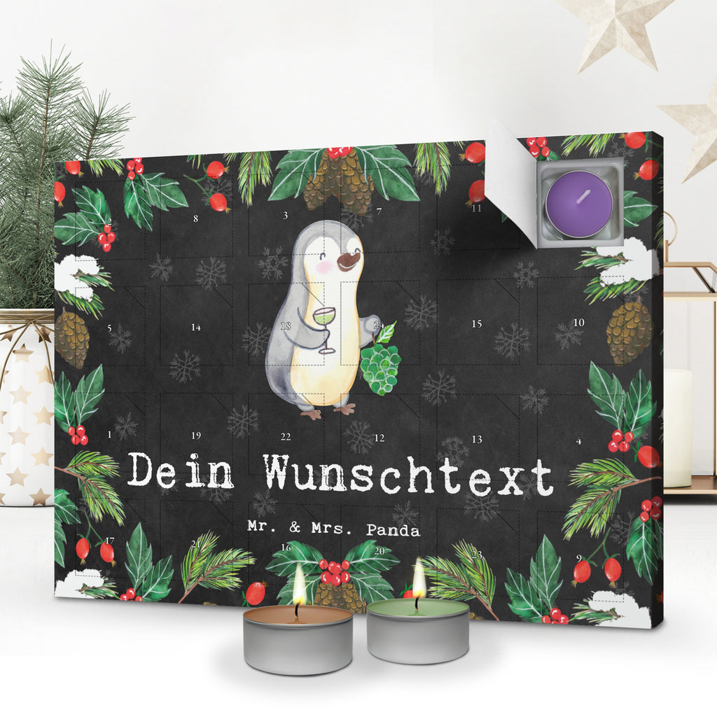 Personalisierter Duftkerzen Adventskalender Sommelier Leidenschaft Personalisierter Duftkerzen Adventskalender, Beruf, Ausbildung, Jubiläum, Abschied, Rente, Kollege, Kollegin, Geschenk, Schenken, Arbeitskollege, Mitarbeiter, Firma, Danke, Dankeschön