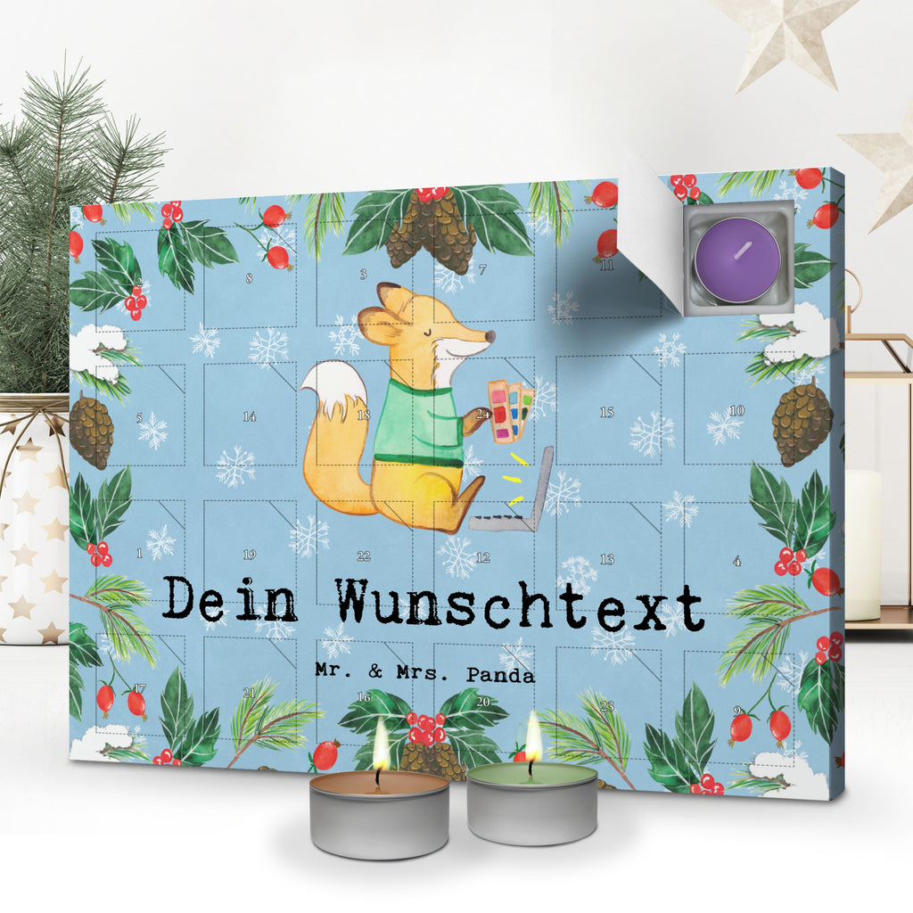 Personalisierter Duftkerzen Adventskalender Modejournalist Leidenschaft Personalisierter Duftkerzen Adventskalender, Beruf, Ausbildung, Jubiläum, Abschied, Rente, Kollege, Kollegin, Geschenk, Schenken, Arbeitskollege, Mitarbeiter, Firma, Danke, Dankeschön, Modejournalist, Journalist, Reporter, Redakteur, Pressebüro, Studium