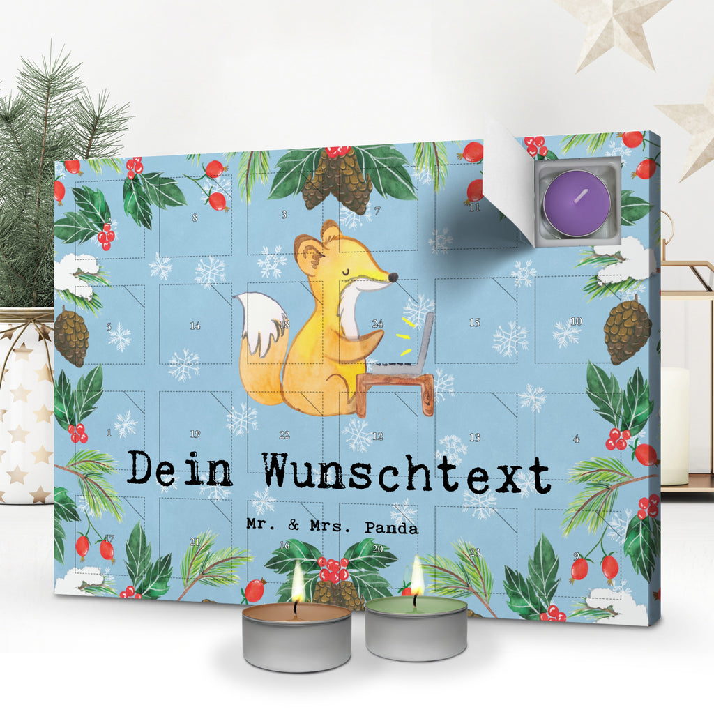 Personalisierter Duftkerzen Adventskalender Assistent Leidenschaft Personalisierter Duftkerzen Adventskalender, Beruf, Ausbildung, Jubiläum, Abschied, Rente, Kollege, Kollegin, Geschenk, Schenken, Arbeitskollege, Mitarbeiter, Firma, Danke, Dankeschön