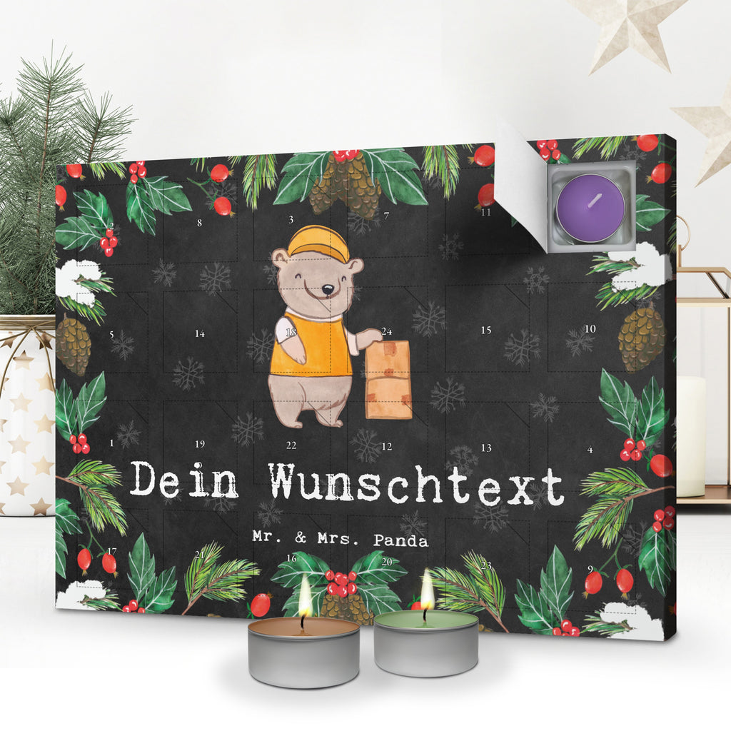 Personalisierter Duftkerzen Adventskalender Lieferdienstmitarbeiter Leidenschaft Personalisierter Duftkerzen Adventskalender, Beruf, Ausbildung, Jubiläum, Abschied, Rente, Kollege, Kollegin, Geschenk, Schenken, Arbeitskollege, Mitarbeiter, Firma, Danke, Dankeschön, Lieferdienstmitarbeiter, Pizzabäcker, Pizzabote, Pizzabringdienst, Lieferbringdienst