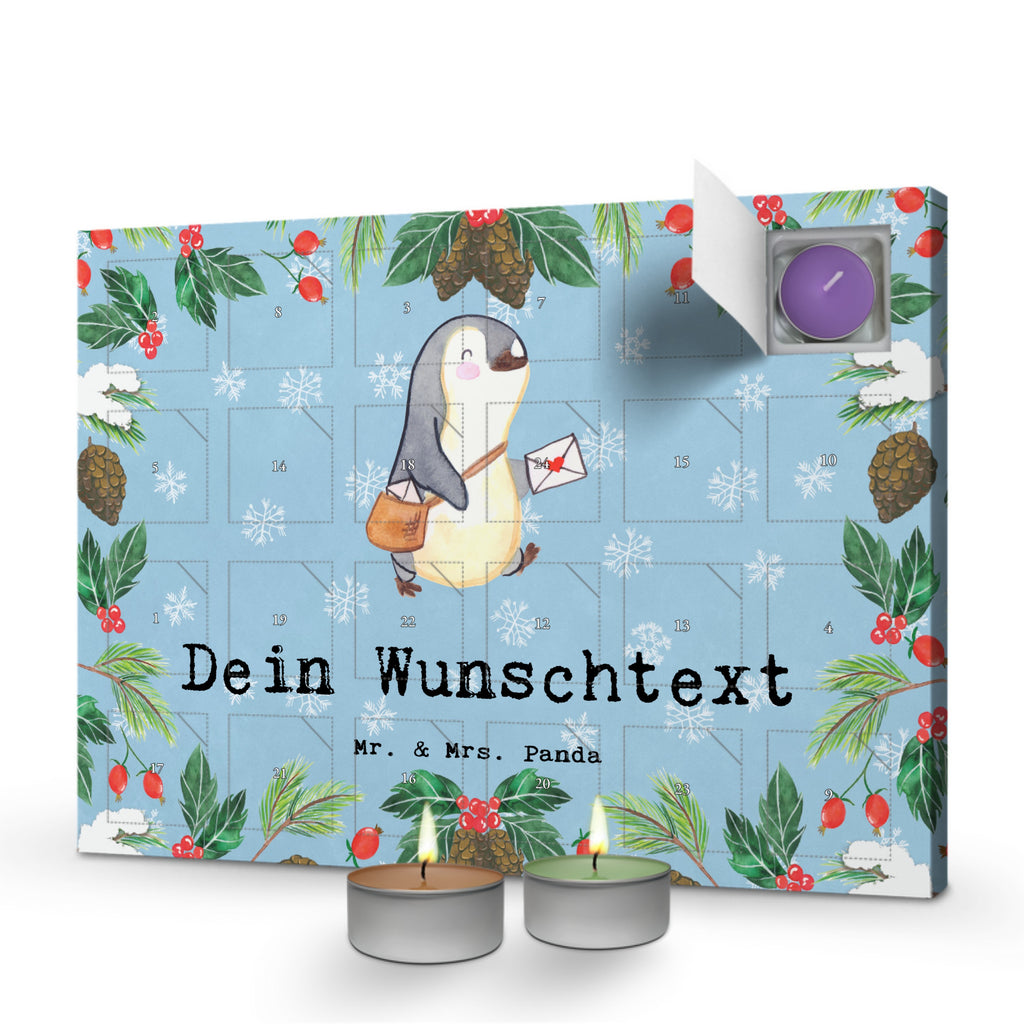 Personalisierter Duftkerzen Adventskalender Postbote Leidenschaft Personalisierter Duftkerzen Adventskalender, Beruf, Ausbildung, Jubiläum, Abschied, Rente, Kollege, Kollegin, Geschenk, Schenken, Arbeitskollege, Mitarbeiter, Firma, Danke, Dankeschön, Postbote, Briefzusteller, Briefträger, Postler