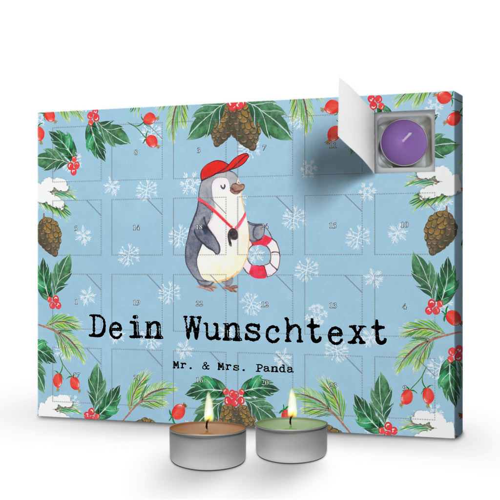 Personalisierter Duftkerzen Adventskalender Bademeister Leidenschaft Personalisierter Duftkerzen Adventskalender, Beruf, Ausbildung, Jubiläum, Abschied, Rente, Kollege, Kollegin, Geschenk, Schenken, Arbeitskollege, Mitarbeiter, Firma, Danke, Dankeschön, Bademeister, Rettungsschwimmer, Schwimmmeister, Schwimmbad, Freibad, Badeanstalt, Schwimmverein, Schwimmschule