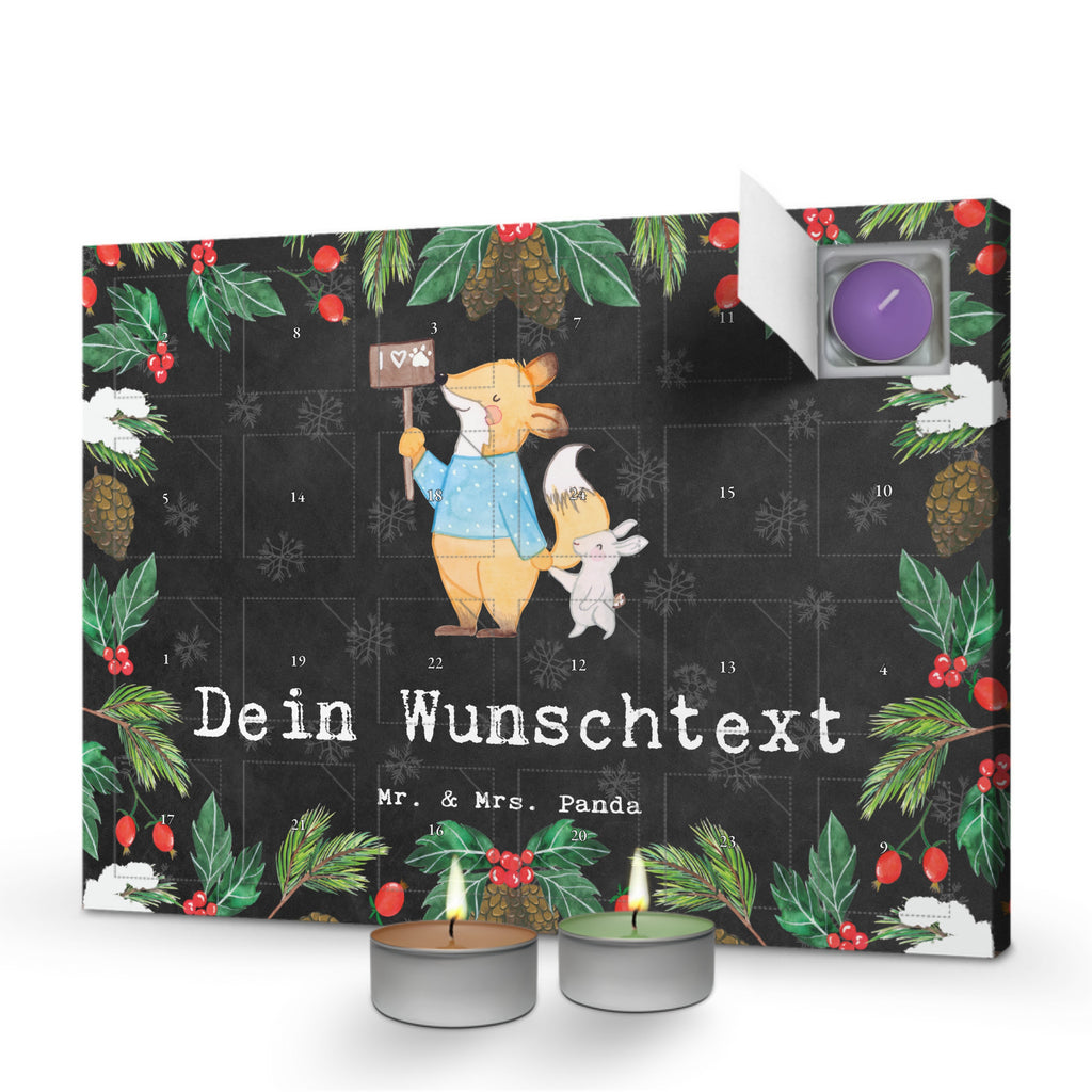 Personalisierter Duftkerzen Adventskalender Tierschützer Leidenschaft Personalisierter Duftkerzen Adventskalender, Beruf, Ausbildung, Jubiläum, Abschied, Rente, Kollege, Kollegin, Geschenk, Schenken, Arbeitskollege, Mitarbeiter, Firma, Danke, Dankeschön