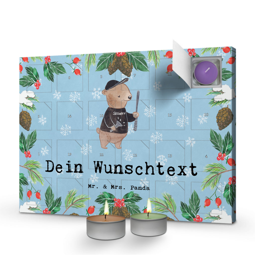 Personalisierter Duftkerzen Adventskalender Personenschützer Leidenschaft Personalisierter Duftkerzen Adventskalender, Beruf, Ausbildung, Jubiläum, Abschied, Rente, Kollege, Kollegin, Geschenk, Schenken, Arbeitskollege, Mitarbeiter, Firma, Danke, Dankeschön, Bodyguard, Personenschützer