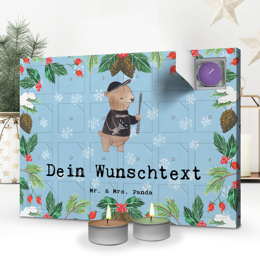 Personalisierter Duftkerzen Adventskalender Personenschützer Leidenschaft Personalisierter Duftkerzen Adventskalender, Beruf, Ausbildung, Jubiläum, Abschied, Rente, Kollege, Kollegin, Geschenk, Schenken, Arbeitskollege, Mitarbeiter, Firma, Danke, Dankeschön, Bodyguard, Personenschützer