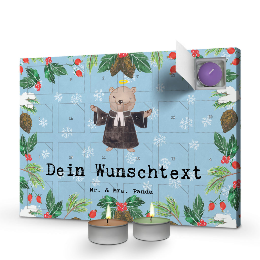 Personalisierter Duftkerzen Adventskalender Pfarrer Leidenschaft Personalisierter Duftkerzen Adventskalender, Beruf, Ausbildung, Jubiläum, Abschied, Rente, Kollege, Kollegin, Geschenk, Schenken, Arbeitskollege, Mitarbeiter, Firma, Danke, Dankeschön, Pastor, Diener Gottes<br />Geistlicher, Pfarrer, Prediger<br />Priester, Theologe, Kirche