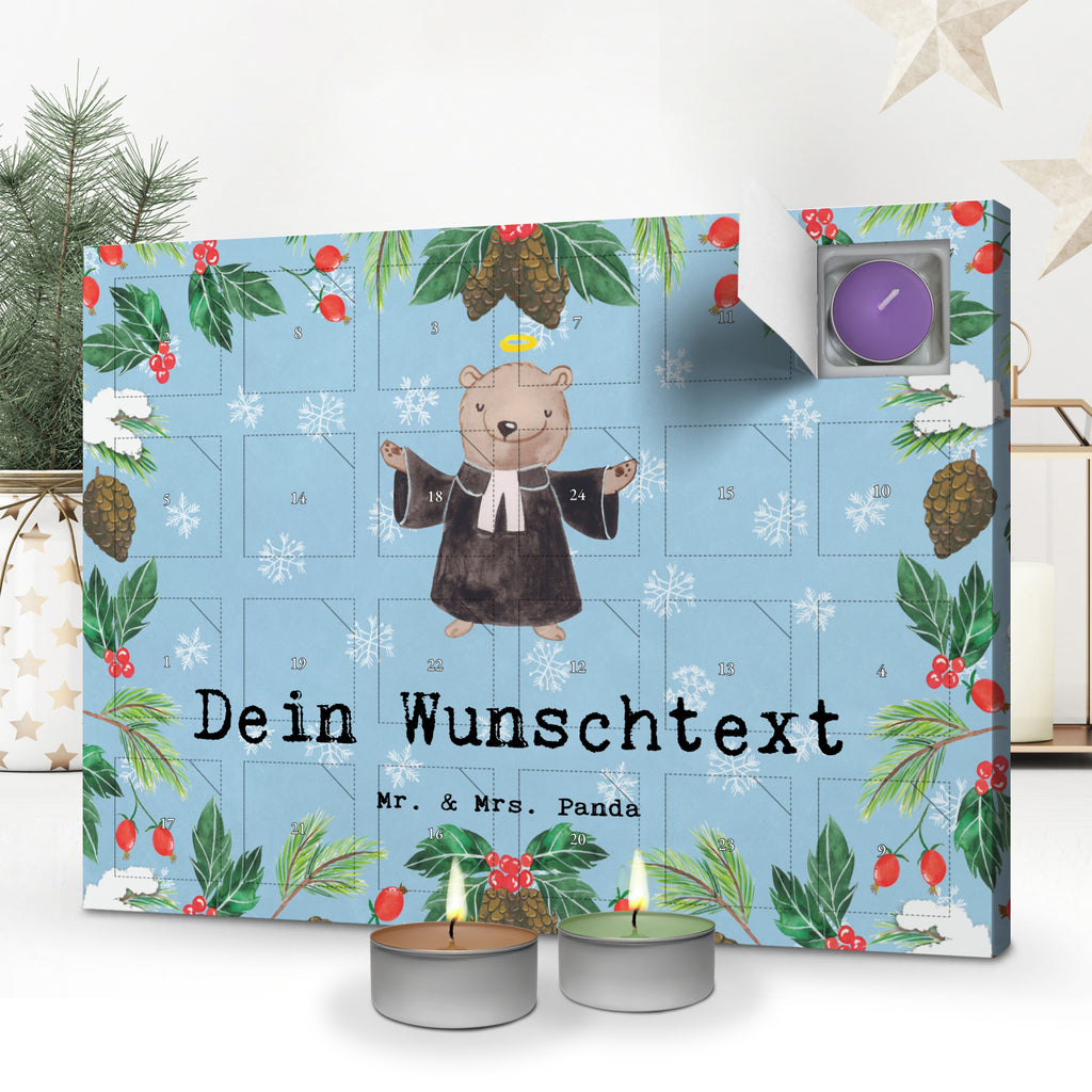 Personalisierter Duftkerzen Adventskalender Pfarrer Leidenschaft Personalisierter Duftkerzen Adventskalender, Beruf, Ausbildung, Jubiläum, Abschied, Rente, Kollege, Kollegin, Geschenk, Schenken, Arbeitskollege, Mitarbeiter, Firma, Danke, Dankeschön, Pastor, Diener Gottes<br />Geistlicher, Pfarrer, Prediger<br />Priester, Theologe, Kirche