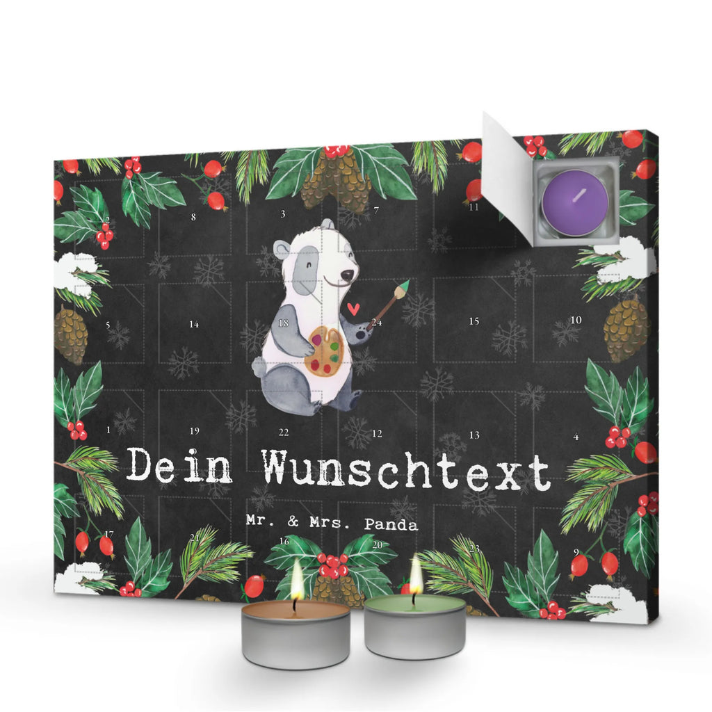 Personalisierter Duftkerzen Adventskalender Restaurator Leidenschaft Personalisierter Duftkerzen Adventskalender, Beruf, Ausbildung, Jubiläum, Abschied, Rente, Kollege, Kollegin, Geschenk, Schenken, Arbeitskollege, Mitarbeiter, Firma, Danke, Dankeschön