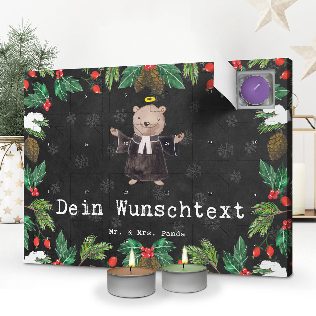 Personalisierter Duftkerzen Adventskalender Pastor Leidenschaft Personalisierter Duftkerzen Adventskalender, Beruf, Ausbildung, Jubiläum, Abschied, Rente, Kollege, Kollegin, Geschenk, Schenken, Arbeitskollege, Mitarbeiter, Firma, Danke, Dankeschön, Pastor, Diener Gottes<br />Geistlicher, Pfarrer, Prediger<br />Priester, Theologe, Kirche