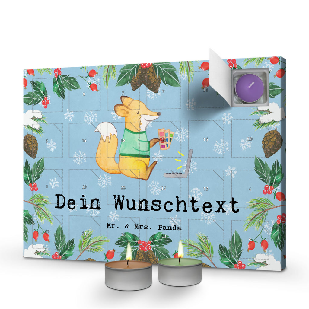 Personalisierter Duftkerzen Adventskalender Mediengestalter Leidenschaft Personalisierter Duftkerzen Adventskalender, Beruf, Ausbildung, Jubiläum, Abschied, Rente, Kollege, Kollegin, Geschenk, Schenken, Arbeitskollege, Mitarbeiter, Firma, Danke, Dankeschön, Grafiker, Designer, Mediengestalter, Grafikdesigner