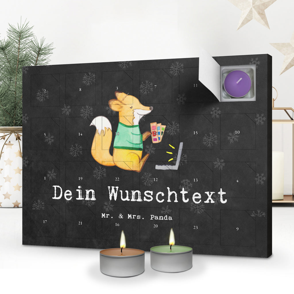 Personalisierter Duftkerzen Adventskalender Mediengestalter Leidenschaft Personalisierter Duftkerzen Adventskalender, Beruf, Ausbildung, Jubiläum, Abschied, Rente, Kollege, Kollegin, Geschenk, Schenken, Arbeitskollege, Mitarbeiter, Firma, Danke, Dankeschön, Grafiker, Designer, Mediengestalter, Grafikdesigner