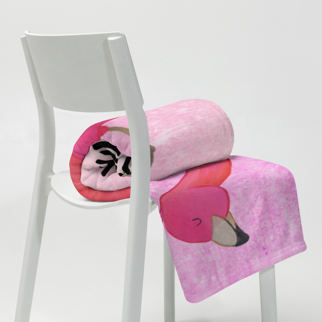 Kuscheldecke Flamingo stolz Decke, Wohndecke, Tagesdecke, Wolldecke, Sofadecke, Flamingo, stolz, Freude, Selbstliebe, Selbstakzeptanz, Freundin, beste Freundin, Tochter, Mama, Schwester