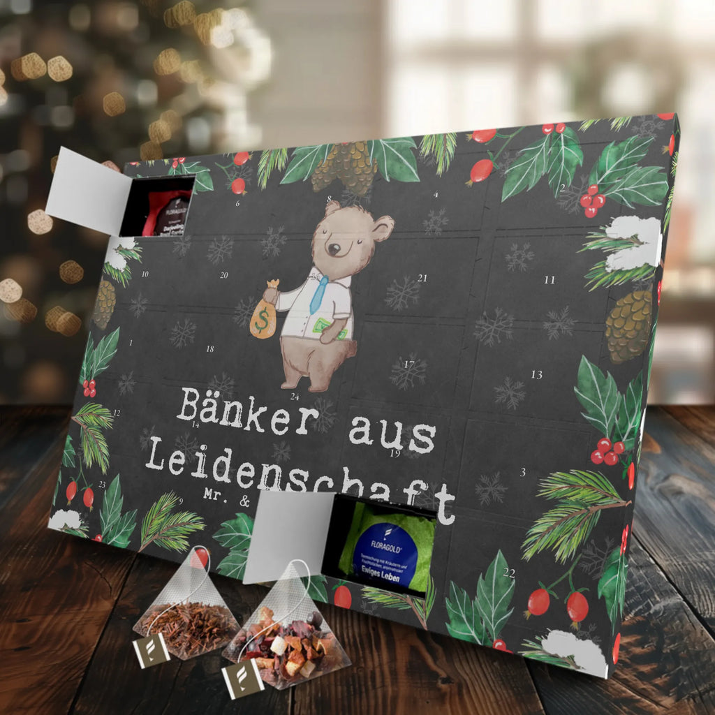 Tee Adventskalender Bänker Leidenschaft Adventskalender, Kerzen Adventskalender, Duftkerzen Adventskalender, Beruf, Ausbildung, Jubiläum, Abschied, Rente, Kollege, Kollegin, Geschenk, Schenken, Arbeitskollege, Mitarbeiter, Firma, Danke, Dankeschön, Bänker, Bankfachmann, Bankangestellter, Bankberater