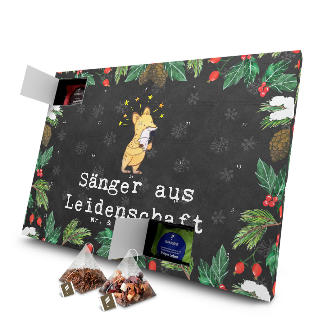 Tee Adventskalender Sänger Leidenschaft Adventskalender, Kerzen Adventskalender, Duftkerzen Adventskalender, Beruf, Ausbildung, Jubiläum, Abschied, Rente, Kollege, Kollegin, Geschenk, Schenken, Arbeitskollege, Mitarbeiter, Firma, Danke, Dankeschön