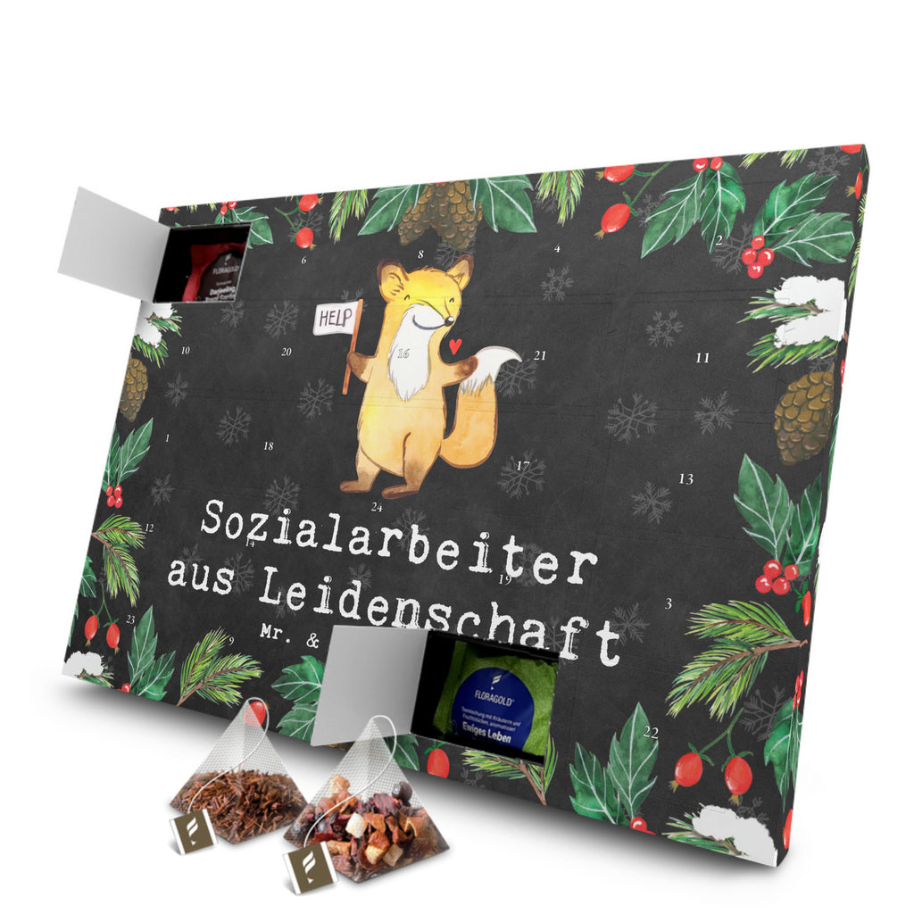 Tee Adventskalender Sozialarbeiter Leidenschaft Adventskalender, Kerzen Adventskalender, Duftkerzen Adventskalender, Beruf, Ausbildung, Jubiläum, Abschied, Rente, Kollege, Kollegin, Geschenk, Schenken, Arbeitskollege, Mitarbeiter, Firma, Danke, Dankeschön