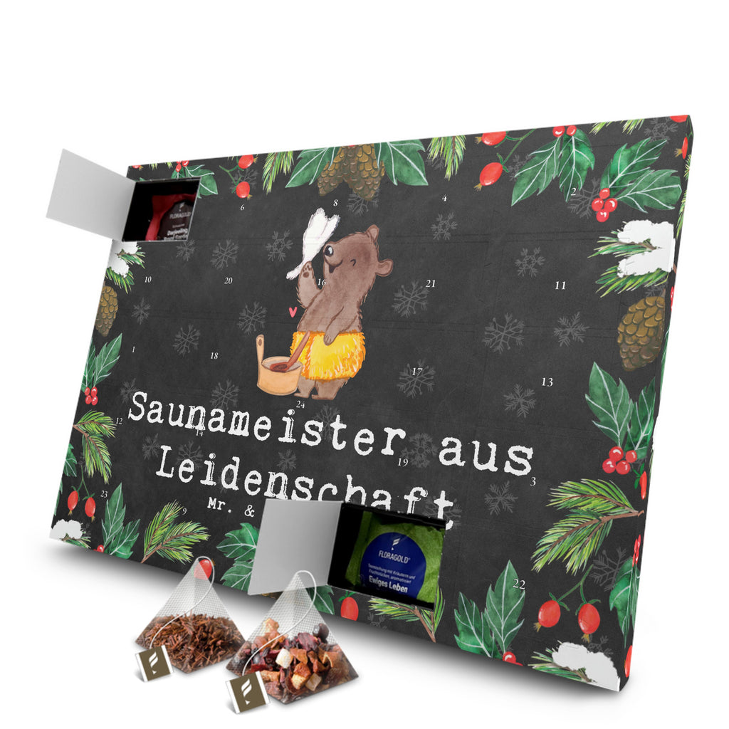 Tee Adventskalender Saunameister Leidenschaft Adventskalender, Kerzen Adventskalender, Duftkerzen Adventskalender, Beruf, Ausbildung, Jubiläum, Abschied, Rente, Kollege, Kollegin, Geschenk, Schenken, Arbeitskollege, Mitarbeiter, Firma, Danke, Dankeschön