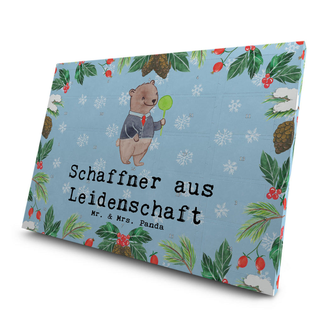 Tee Adventskalender Schaffner Leidenschaft Adventskalender, Kerzen Adventskalender, Duftkerzen Adventskalender, Beruf, Ausbildung, Jubiläum, Abschied, Rente, Kollege, Kollegin, Geschenk, Schenken, Arbeitskollege, Mitarbeiter, Firma, Danke, Dankeschön